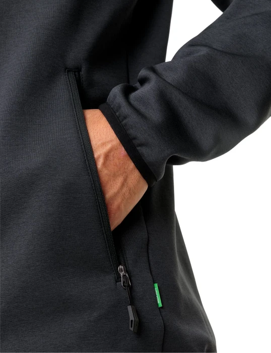 Vaude Valsorda Fleece Jacke schwarz (Herren)
