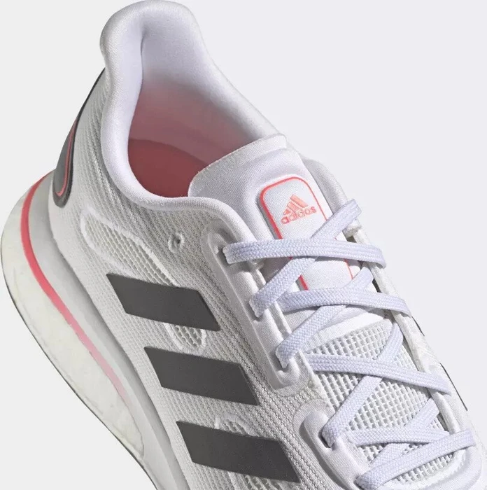 adidas Supernova cloud white/grey five/signal pink (Damen)