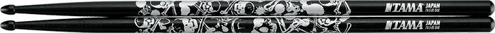 Tama Sticks of Doom 7A Schwarz/Silber