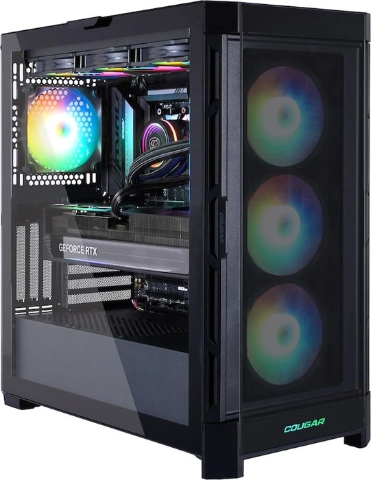 Hyrican Cougar Duoface Pro BK 7937, Ryzen 5 9600X, 32GB RAM, 1TB SSD, GeForce RTX 5060