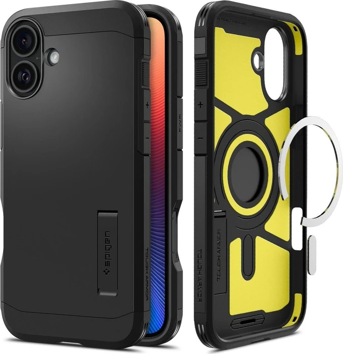 Spigen Tough Armor AI (MagFit) für Apple iPhone 16 Plus schwarz