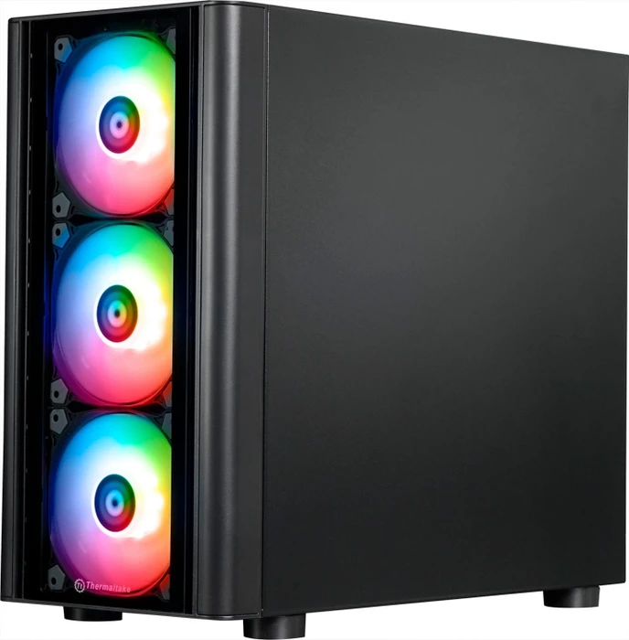 Thermaltake Narvi, schwarz, Core i5-12400F, 16GB RAM, 500GB SSD, GeForce RTX 3060