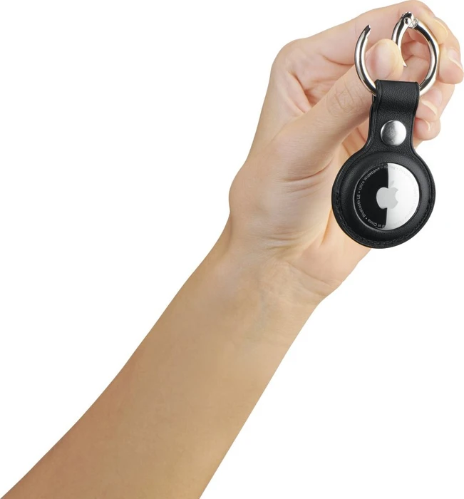 Hama Edge Protector Finest Sense für Apple AirTag schwarz