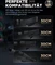 AsiaHorse GPU/CPU Cable Extension Kit, 1x 24-Pin, 1x 4/8-Pin ATX, 2x 8-Pin PCIe, 16AWG, schwarz, 30cm Vorschaubild