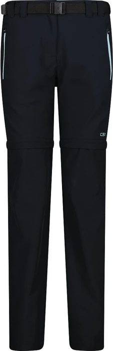 CMP Trekking Zip-Off Hose lang antracite/opale (Damen)