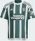 adidas Manchester United 2023/2024 Auswärtstrikot green night/core white/active maroon (Junior) Vorschaubild