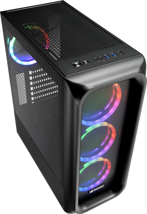 Sharkoon TK5M RGB, Glasfenster