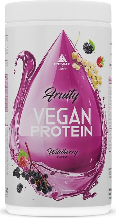 Peak Fruity Vegan Protein Wildberry 400g