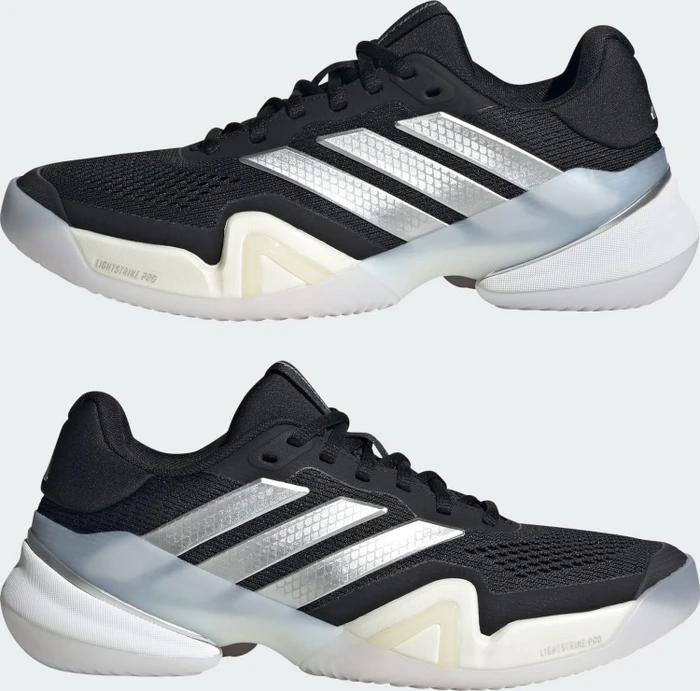 adidas Barricade 14 core black/silver metallic/cloud white (Damen)