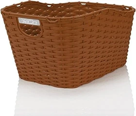 XLC Polyrattan HR Carry More Fahrradkorb braun