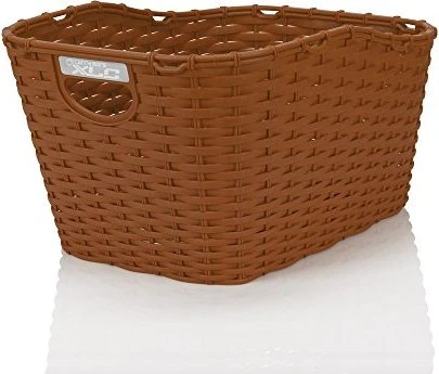 XLC Polyrattan HR Carry More Fahrradkorb braun