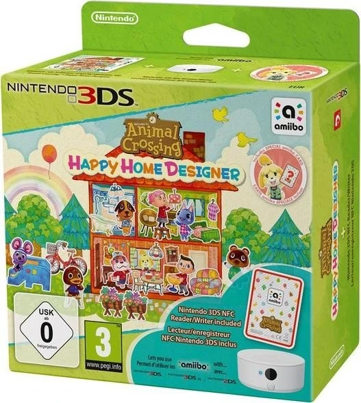 Animal Crossing: Happy Home Designer inkl. NFC-Lesegerät (3DS)
