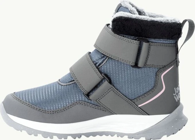 Jack Wolfskin Polar Wolf Texapore Mid VC K pebble grey/off white (Junior)