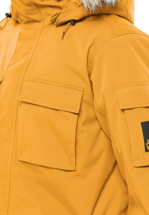 Jack Wolfskin Glacier Canyon Funktionsmantel mustard (Herren)