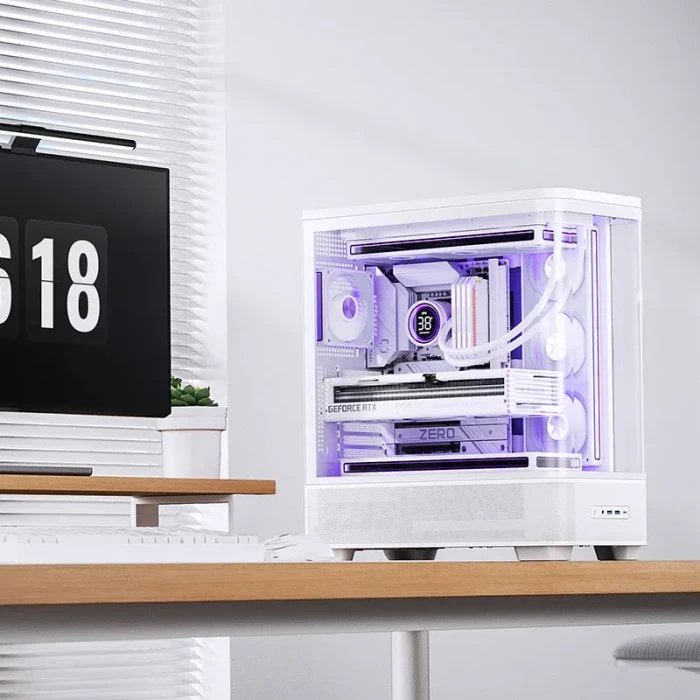 Jonsbo TK-5 White, Glasfenster