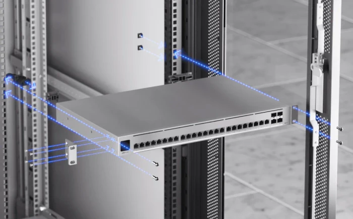 Ubiquiti UniFi Pro HD 24 Rackmount 2.5G Smart Switch, 24x RJ-45, 4x SFP+