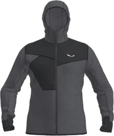Salewa Puez 2 Dry'Ton Hooded Funktionsjacke black out melange (Herren)