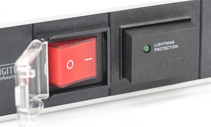 Digitus 19" Steckdosenleiste, 1HE, 7-fach, 250V, 2m