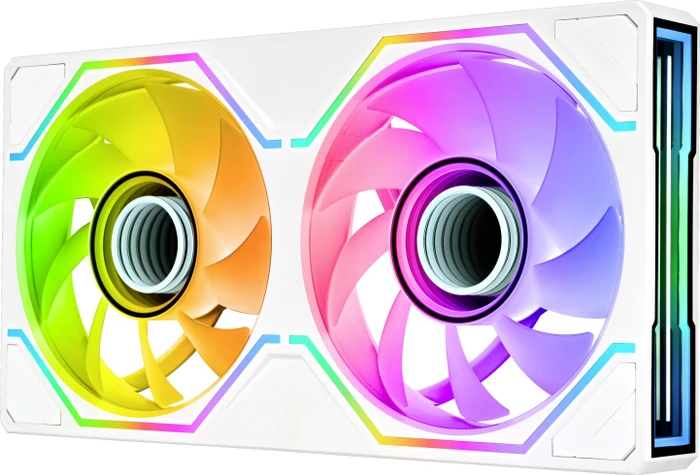 Thermaltake SWAFAN UNIFY240 ARGB Sync, weiß, 244mm, 2er-Pack