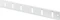 Digitus LWL/Glasfaser Spleißbox Frontblende, Schnellverschluss, grau, 6-Port, 6x SC-DX, 1HE Vorschaubild