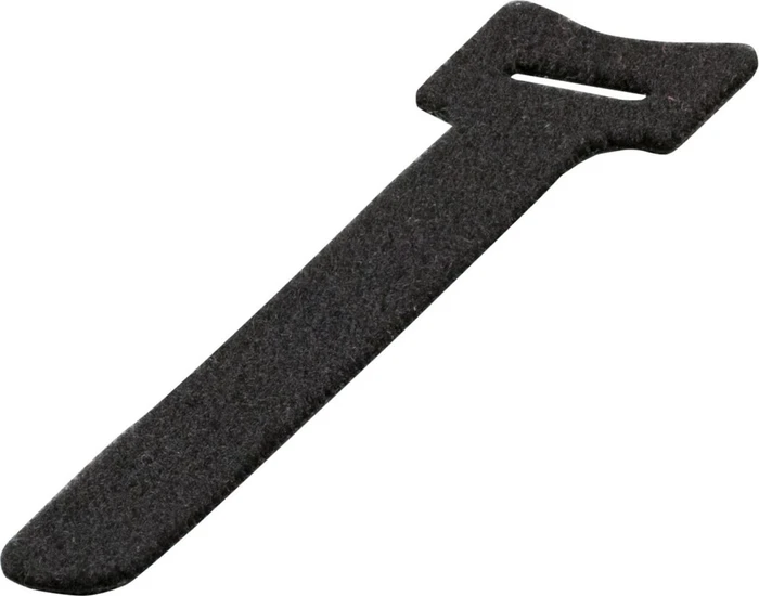 EFB Elektronik Klett-Kabelbinder, 12mm, 130mm, schwarz, 210 Stück