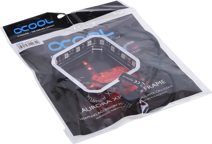 Alphacool Aurora XPX RGB Frame verchromt