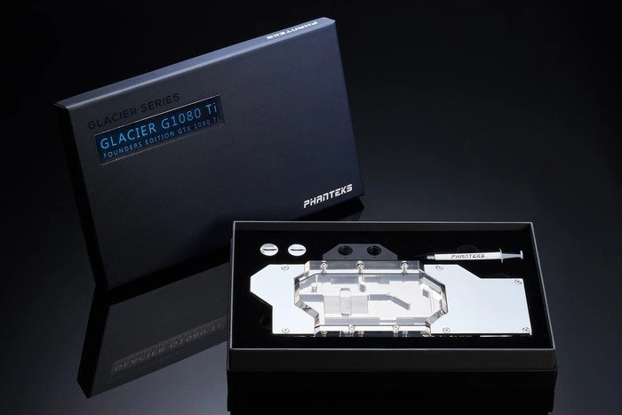 Phanteks Glacier GTX 1080 Ti Founders Edition GPU Block, chrome