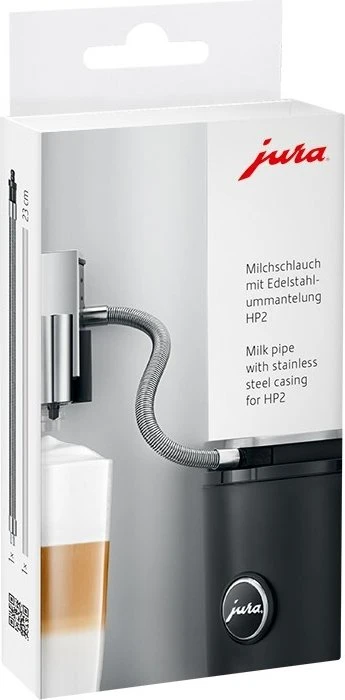 Jura Milchschlauch mit Edelstahlummantelung HP2