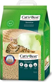 Cat's Best Sensitive Öko-Katzenstreu, mit natürlichem Anti-Odeur, 20l