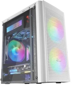 Mars Gaming MC300 White, Glasfenster (MC300W)