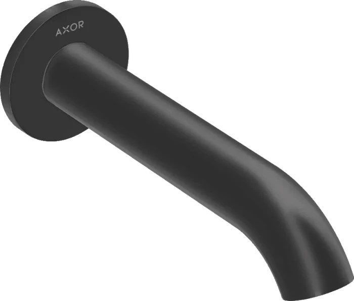Hansgrohe Axor Uno Wanneneinlauf gebogen mattschwarz