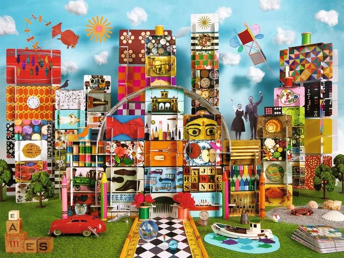 Ravensburger Puzzle Eames House of Cards Fantasy