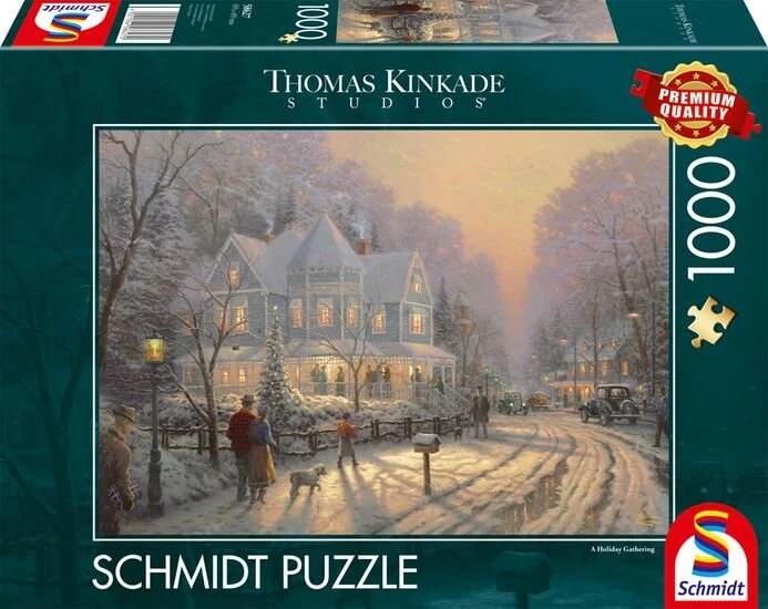Schmidt Spiele Thomas Kinkade Feierliche Weihnachtstage