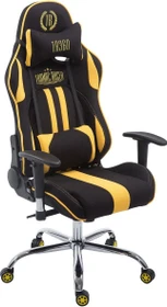 CLP Racing Limit V2 Stoff Gamingstuhl, schwarz/gelb