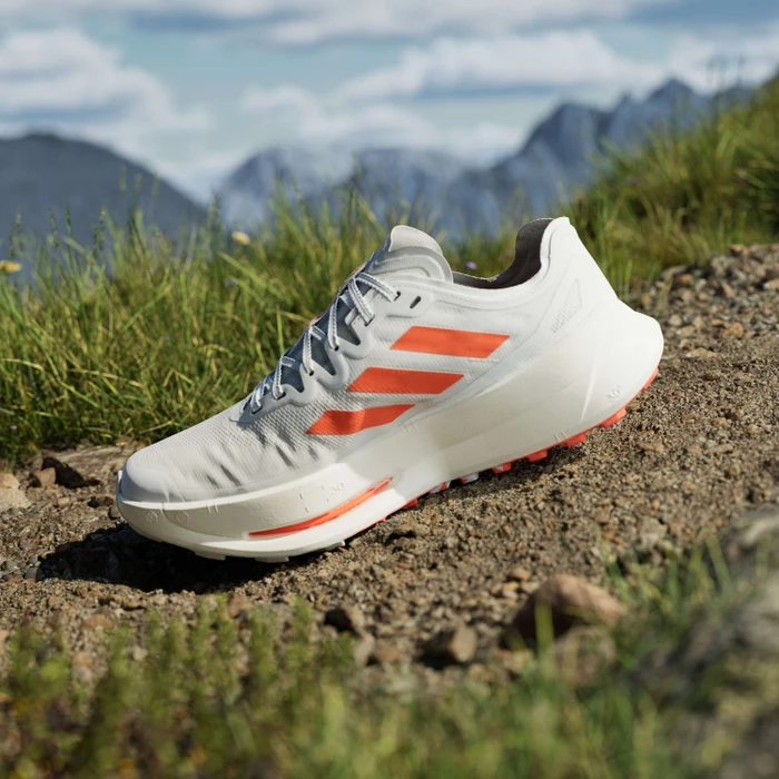 adidas Terrex Agravic Speed Ultra cloud white/impact orange/dash grey (Herren)