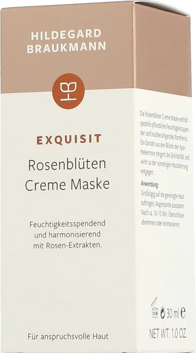 Hildegard Braukmann Exquisit Rosenblüten Creme Maske, 30ml