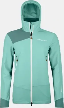 Ortovox Pala Hooded Funktionsjacke aquatic ice (Damen)