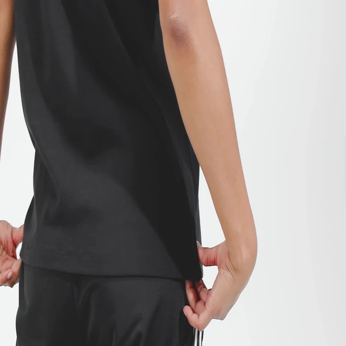 adidas Trefoil Regular T-Shirt kurzarm schwarz (Damen)
