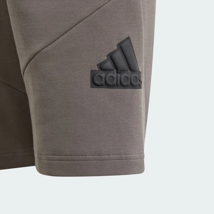 adidas Future Icons Logo 8-Inch Shorts charcoal/black (Junior)