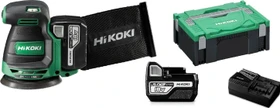 Hikoki SV1813DAWPZ Akku-Exzenterschleifer inkl. Koffer + 2 Akkus 5.0Ah