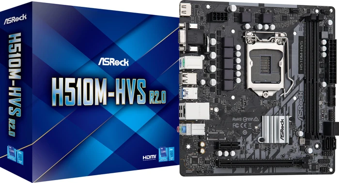 ASRock H510M-HVS R2.0 (Intel 1200)