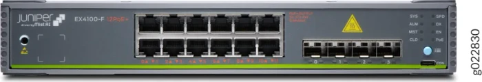 Juniper EX4100-F Desktop Gigabit Managed Switch, 14x RJ-45, 6x SFP+, 300W PoE+