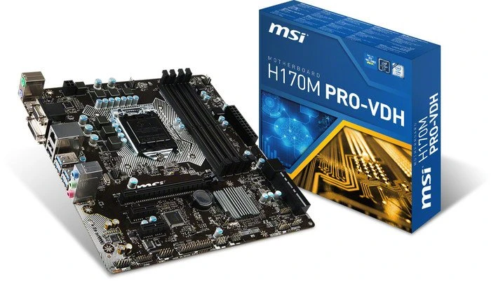 MSI H170M Pro-VDH (Intel 1151)
