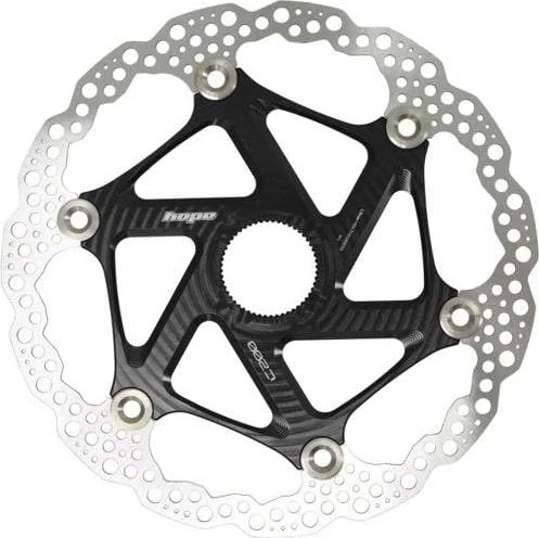 Hope Floating Centerlock Bremsscheibe 140mm schwarz