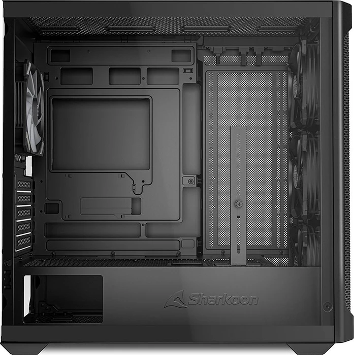 Sharkoon MK4W RGB Strip Black, Glasfenster