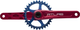RaceFace Atlas Cinch Kurbelgarnitur 165mm rot
