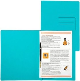 Exacompta Schnellhefter, A4, türkis, 25er-Pack