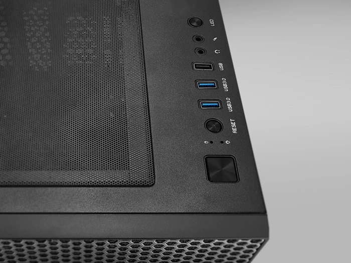 AZZA Hive M 450, Glasfenster