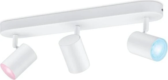 WiZ Imageo GU10 RGB Spot 3-flammig weiß