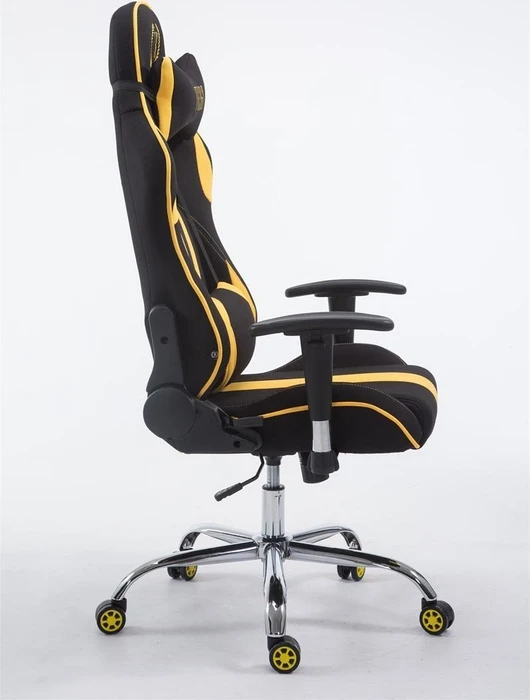CLP Racing Limit V2 Stoff Gamingstuhl, schwarz/gelb